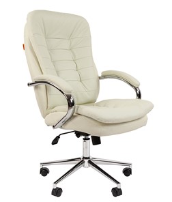 Офисное кресло CHAIRMAN 795 экокожа, цвет белый в Элисте