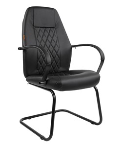 Кресло компьютерное CHAIRMAN 950V LT Экокожа черная в Элисте