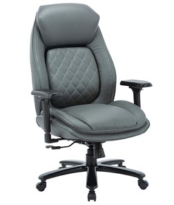Офисное кресло CHAIRMAN CH403, серый, эко кожа в Элисте