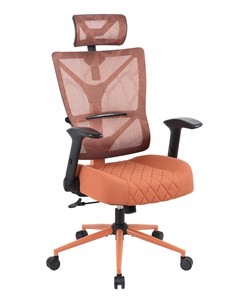 Кресло офисное CHAIRMAN CH566 сетчатый акрил оранжевый / полиэстер оранжевый в Элисте