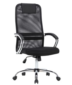 Офисное кресло CHAIRMAN CH612 Сетчатый акрил / Ткань стандарт / Экокожа, черный в Элисте