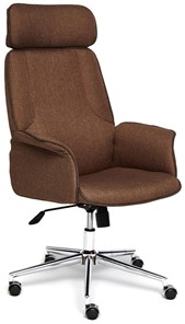 Кресло офисное CHARM ткань, коричневый/коричневый , F25/ЗМ7-147 арт.13340 в Элисте