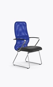 Кресло офисное Ergolife Sit 8 B2-9K - X1+Extra (Синий-Черный) в Элисте