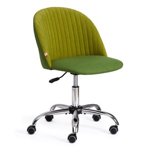 Офисное кресло MELODY флок/экошерсть, олива/зеленый, арт.17193 в Элисте