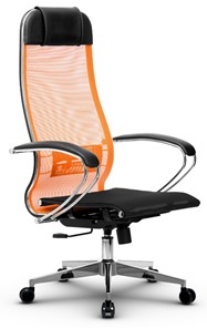 Кресло офисное МЕТТА B 1m 4/K131, Основание 17834 оранжевый/черный в Элисте