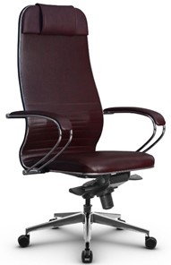 Кресло офисное Metta L 1m 38K2/K мультиблок, нижняя часть 17839 бордовый в Элисте