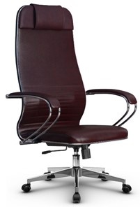 Кресло офисное Metta L 1m 38K2/K топган, нижняя часть 17834 бордовый в Элисте