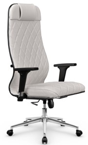 Кресло офисное Мetta L 1m 40M/2D Infinity Easy Clean (MPES) топган OMS, нижняя часть 17853 белый в Элисте