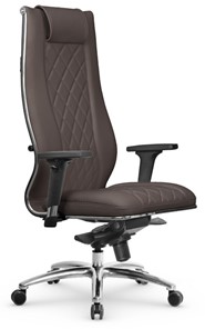 Офисное кресло Метта МЕТТА L 1m 50M/2D Infinity Easy Clean мультиблок, нижняя часть 17838 темно-коричневый в Элисте