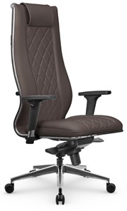 Офисное кресло МЕТТА L 1m 50M/2D Infinity Easy Clean мультиблок, нижняя часть 17839 темно-коричневый в Элисте