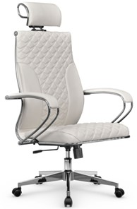 Кресло офисное Metta L 2c 44C/K116 Infinity Easy Clean топган, нижняя часть 17834 белый в Элисте