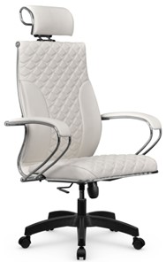 Кресло офисное Metta L 2c 44C/K116 Infinity Easy Clean топган OMS, нижняя часть 17859 белый в Элисте