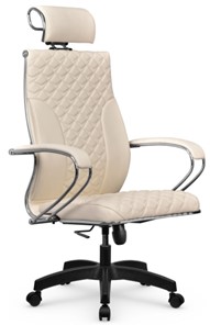 Кресло офисное Metta L 2c 44C/K116 Infinity Easy Clean топган OMS, нижняя часть 17859 молочный в Элисте