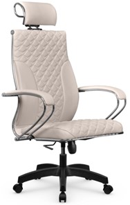 Кресло офисное Metta L 2c 44C/K116 Infinity Easy Clean топган OMS, нижняя часть 17859 светло-бежевый в Элисте