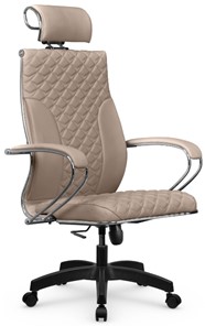 Кресло офисное Metta L 2c 44C/K116 Infinity Easy Clean топган OMS, нижняя часть 17859 темно-бежевый в Элисте