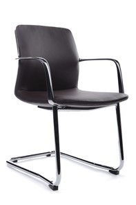 Кресло для офиса Plaza-SF (FK004-С11), темно-коричневый в Элисте