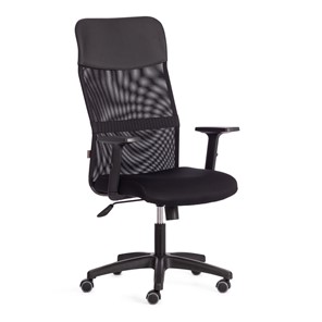 Кресло PRACTIC PLT ткань/кож/зам, черный, арт.20536 в Элисте