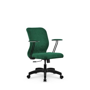 Кресло компьютерное SU-Mr-4/подл.079/осн.001 зеленый в Элисте