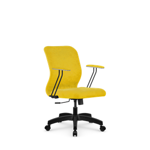Офисное кресло SU-Mr-4/подл.079/осн.001 желтый в Элисте