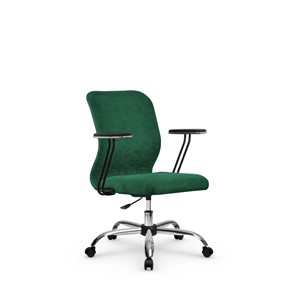 Офисное кресло SU-Mr-4/подл.110/осн.006 зеленый в Элисте