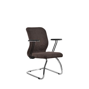 Офисное кресло SU-Mr-4/подл.110/осн.007 темно-коричневый в Элисте
