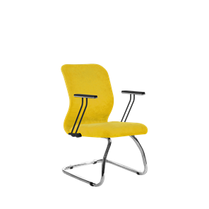Кресло компьютерное SU-Mr-4/подл.110/осн.007 желтый в Элисте