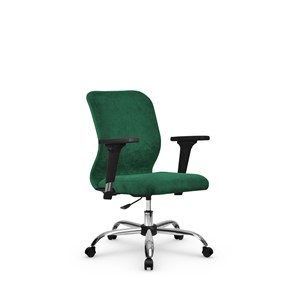 Офисное кресло SU-Mr-4/подл.200/осн.006 зеленый в Элисте