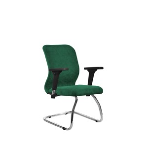 Кресло компьютерное SU-Mr-4/подл.200/осн.007 зеленый в Элисте