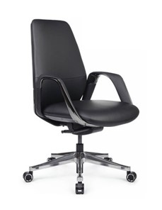 Офисное кресло Napoli-M (YZPN-YR021), черная кожа в Элисте