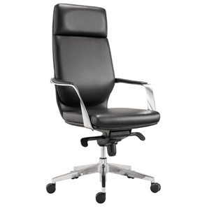 Офисное кресло BRABIX PREMIUM "Resonance EX-755", мультиблок, алюминий, экокожа, черное, 532487 в Элисте