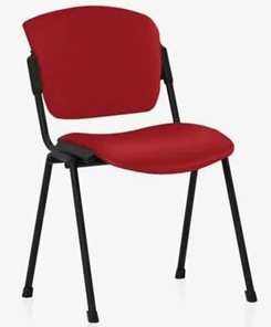 Офисное кресло ERA BLACK красный в Элисте