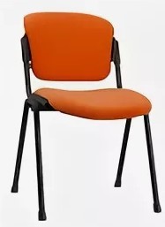 Офисное кресло ERA BLACK оранжевый в Элисте