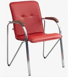 Офисный стул Samba Chrome красный в Элисте