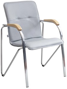 Офисный стул Samba Chrome серый в Элисте