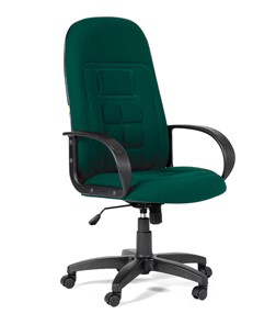 Кресло компьютерное CHAIRMAN 727 ткань ст., цвет зеленый в Элисте