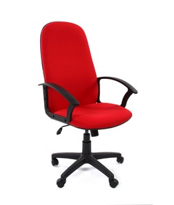 Кресло офисное CHAIRMAN 289, ткань, цвет красный в Элисте