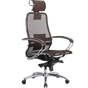 Офисное кресло Samurai S-2.04, темно-коричневый в Элисте