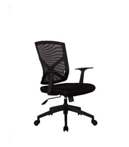 Кресло компьютерное Riva Chair 698, Цвет черный в Элисте