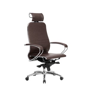 Офисное кресло Samurai K-2.04 темно-коричневый в Элисте