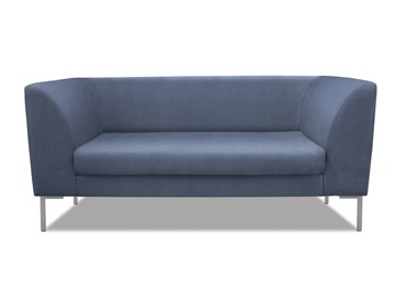Офисный диван мягкий Сиеста 2-местный, ткань Сахара / лавандовая С45 в Элисте
