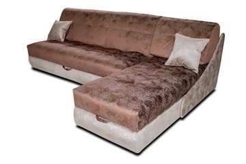 Угловой диван с оттоманкой Аккордеон-Z (сп.м. 1900х2050) в Элисте