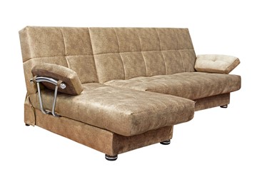 Угловой диван FLURE Home Милана 6 ДУ с хром. подлокотниками, НПБ в Элисте