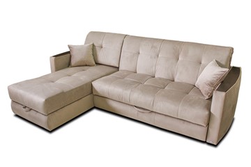 Угловой диван с оттоманкой Аккордеон-К (сп.м. 1500х2050) в Элисте