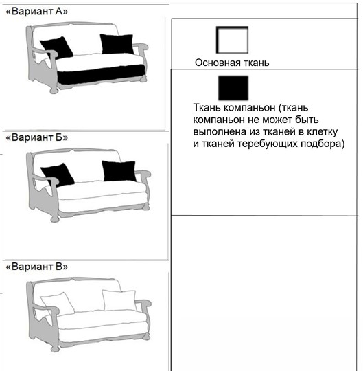 Прямой диван Фрегат 01-130 ППУ в Элисте - изображение 8