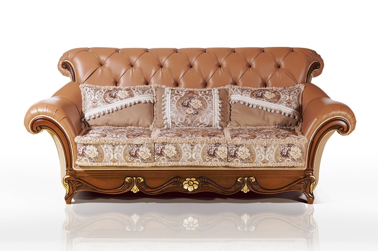 Прямой диван Милан 3-местный, Седафлекс в Элисте - изображение 1