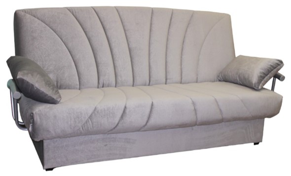 Прямой диван Рио с металлическими подлокотниками в Элисте - изображение
