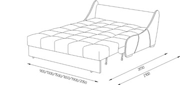Прямой диван Токио 130 (ППУ) в Элисте - предосмотр 12