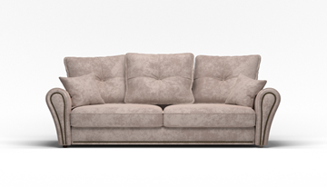 Прямой диван Виктория 3 подушки в Элисте - предосмотр 1