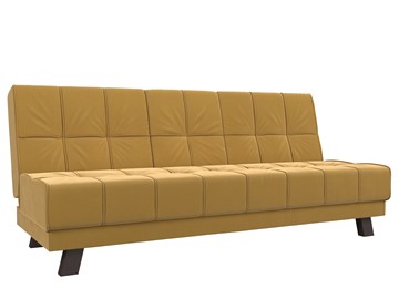Прямой диван Винсент, Желтый (микровельвет) в Элисте