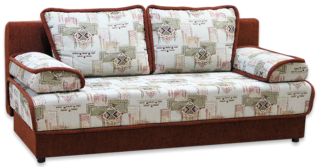 Прямой диван Лора Юность 12 БД в Элисте - изображение 1